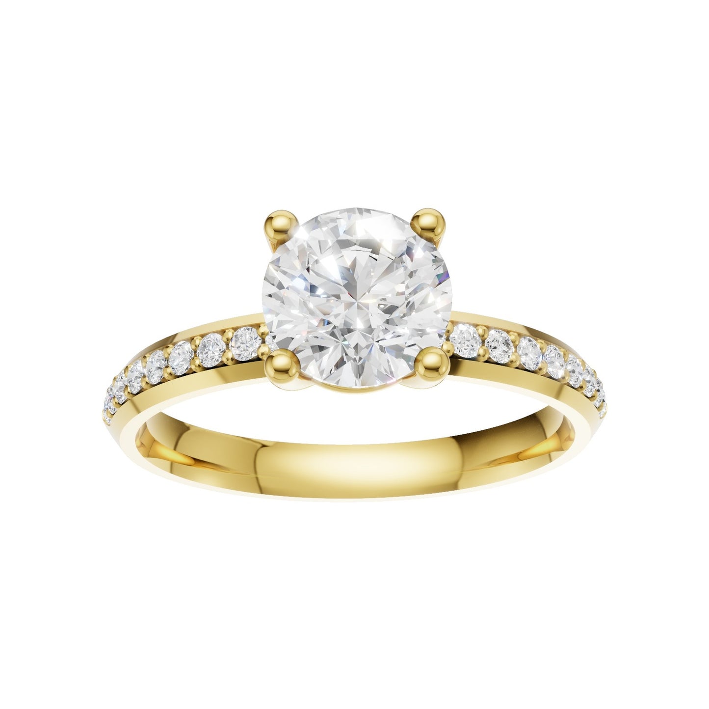 18K Yellow Gold