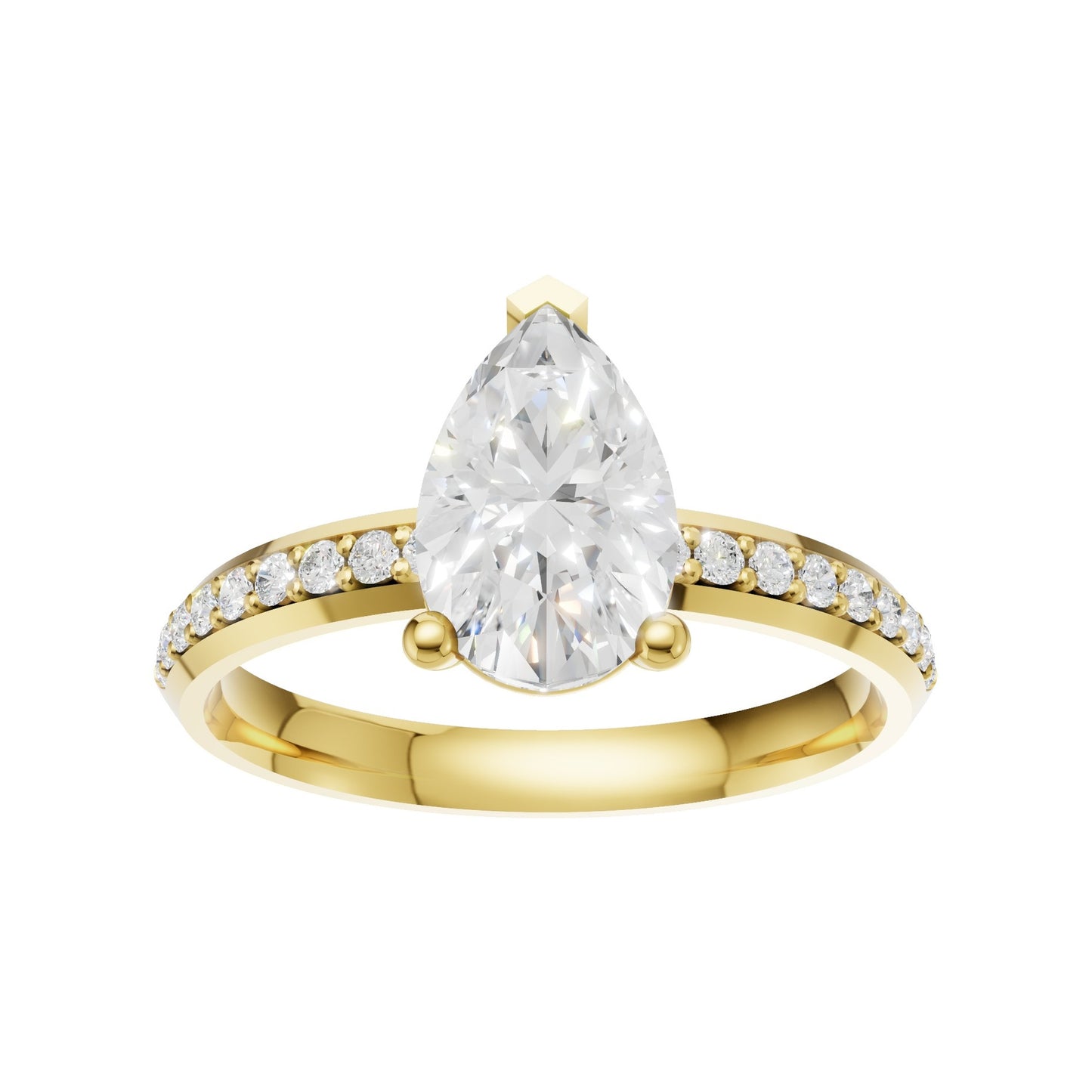 18K Yellow Gold