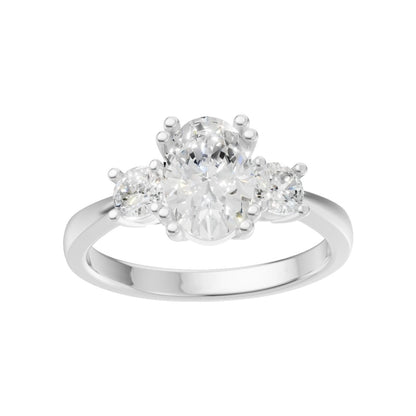 18K White Gold