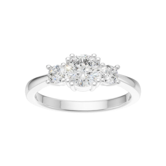 18K White Gold