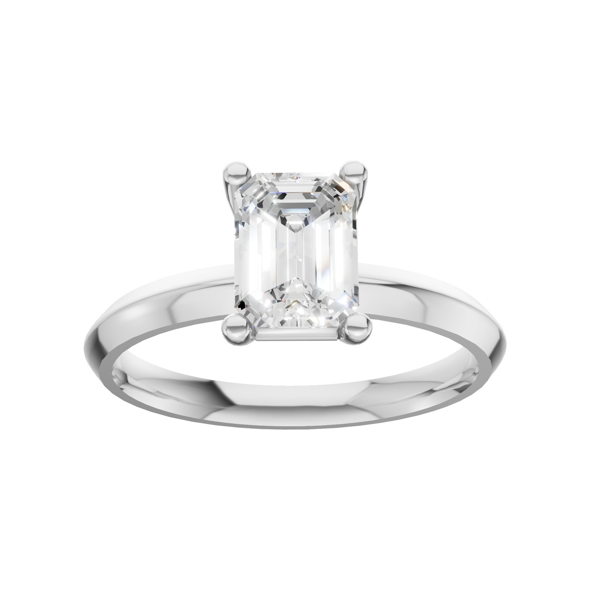 18K White Gold