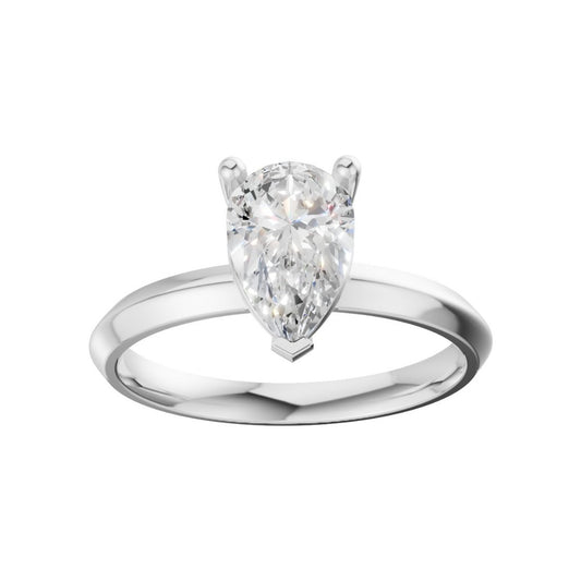 18K White Gold