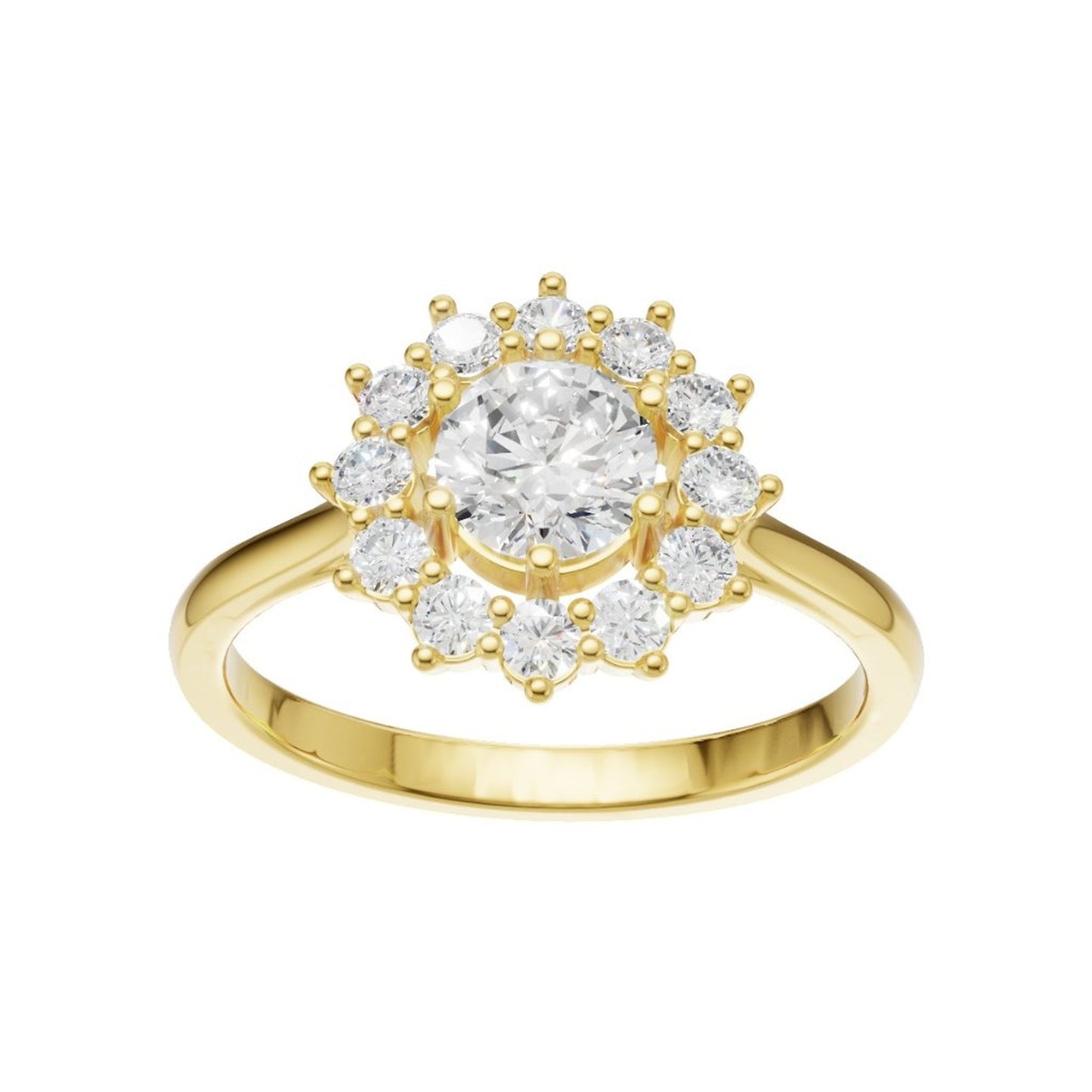 18K Yellow Gold