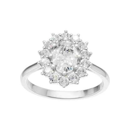 18K White Gold