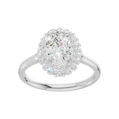 18K White Gold