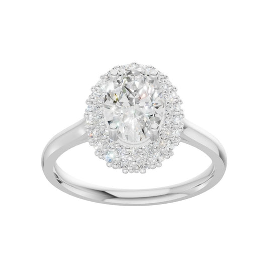 18K White Gold