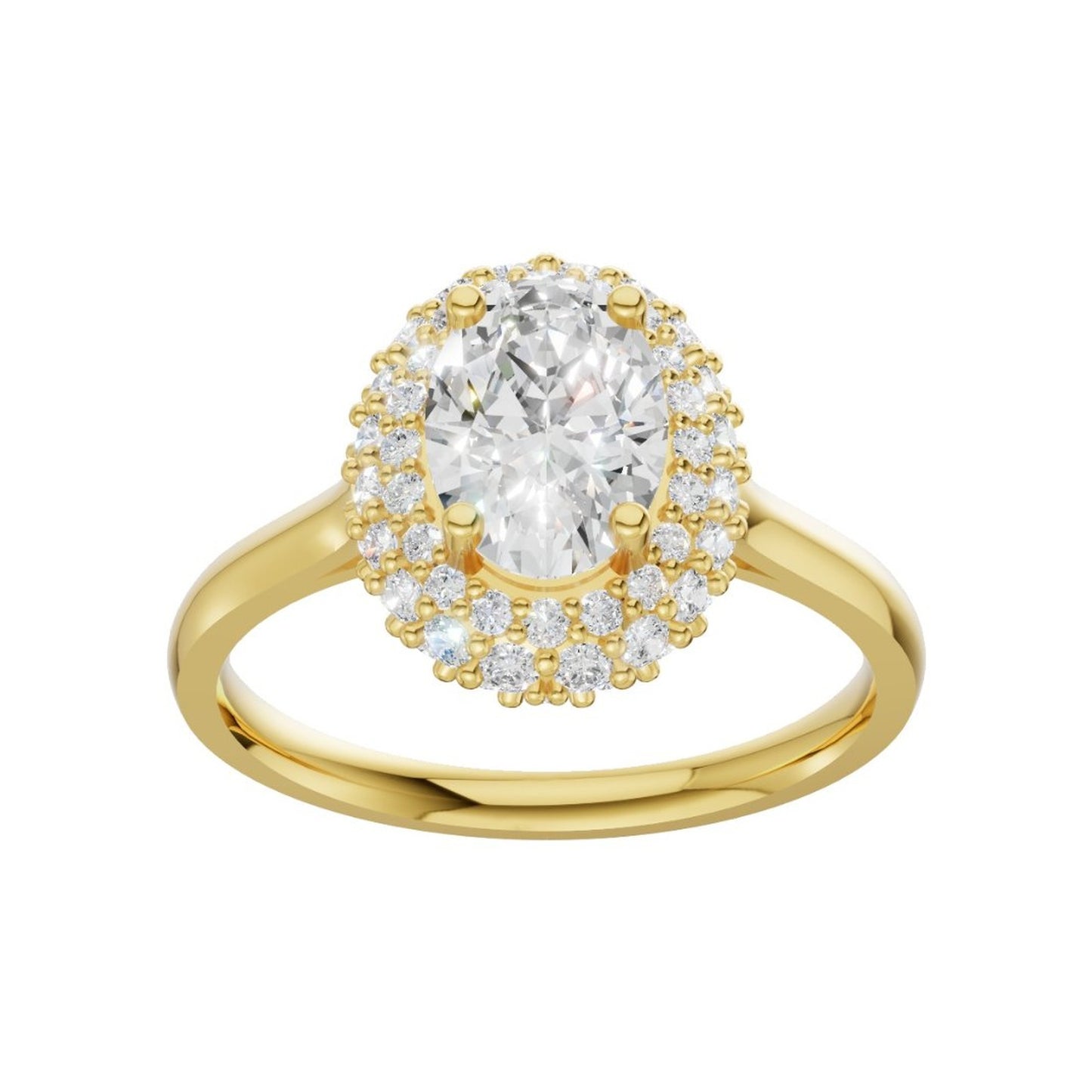 18K Yellow Gold