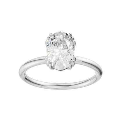 18K White Gold