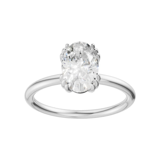 18K White Gold