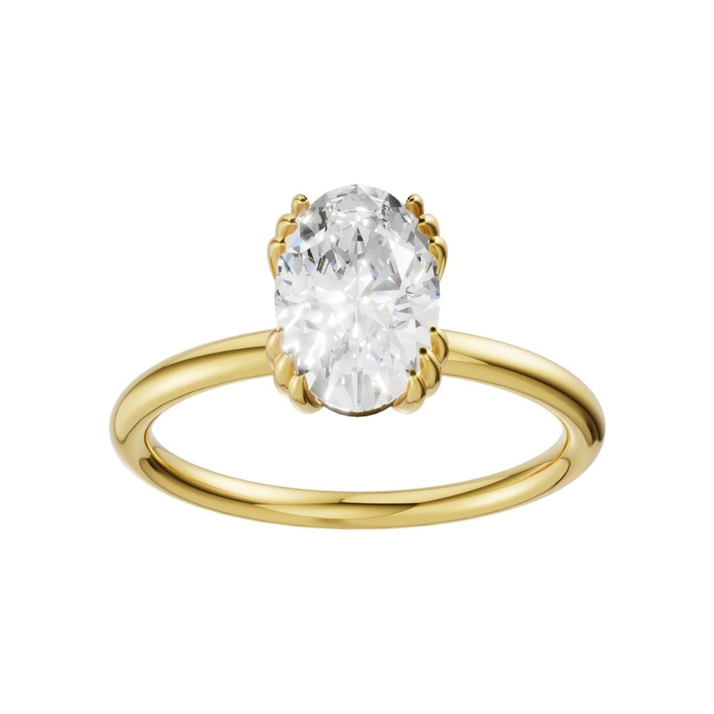 18K Yellow Gold