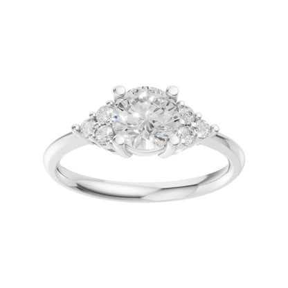 18K White Gold