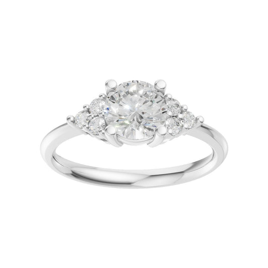 18K White Gold