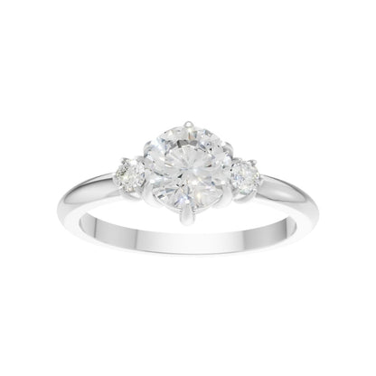 18K White Gold