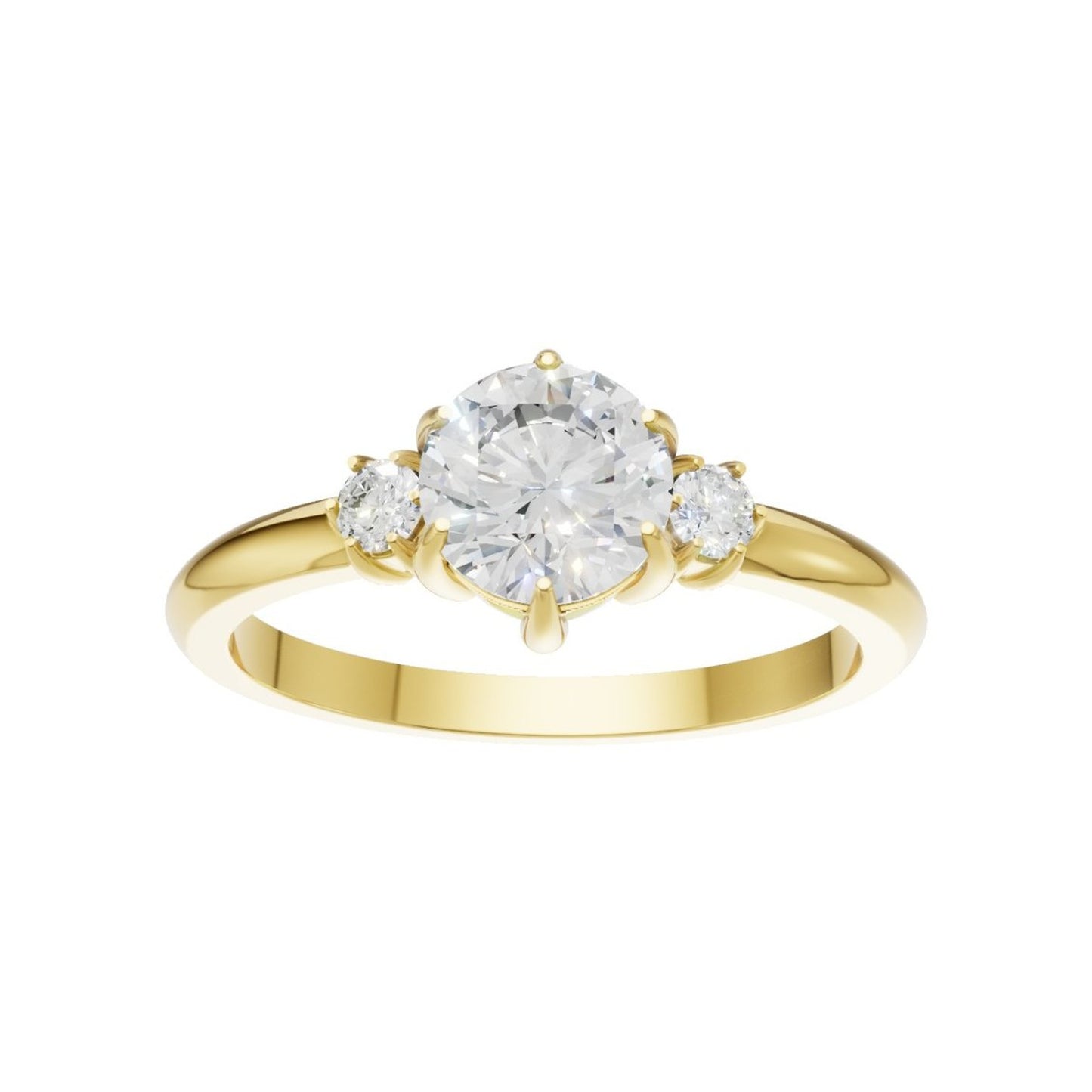 18K Yellow Gold