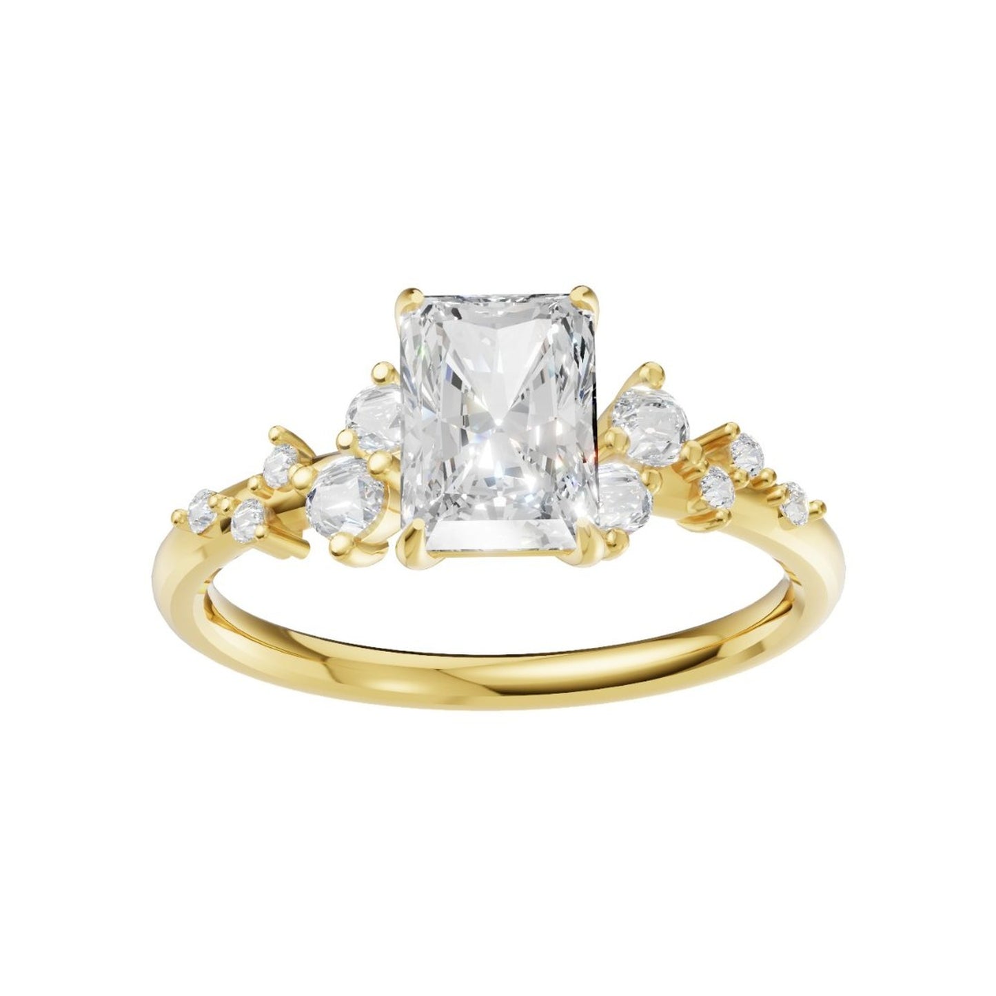 18K Yellow Gold