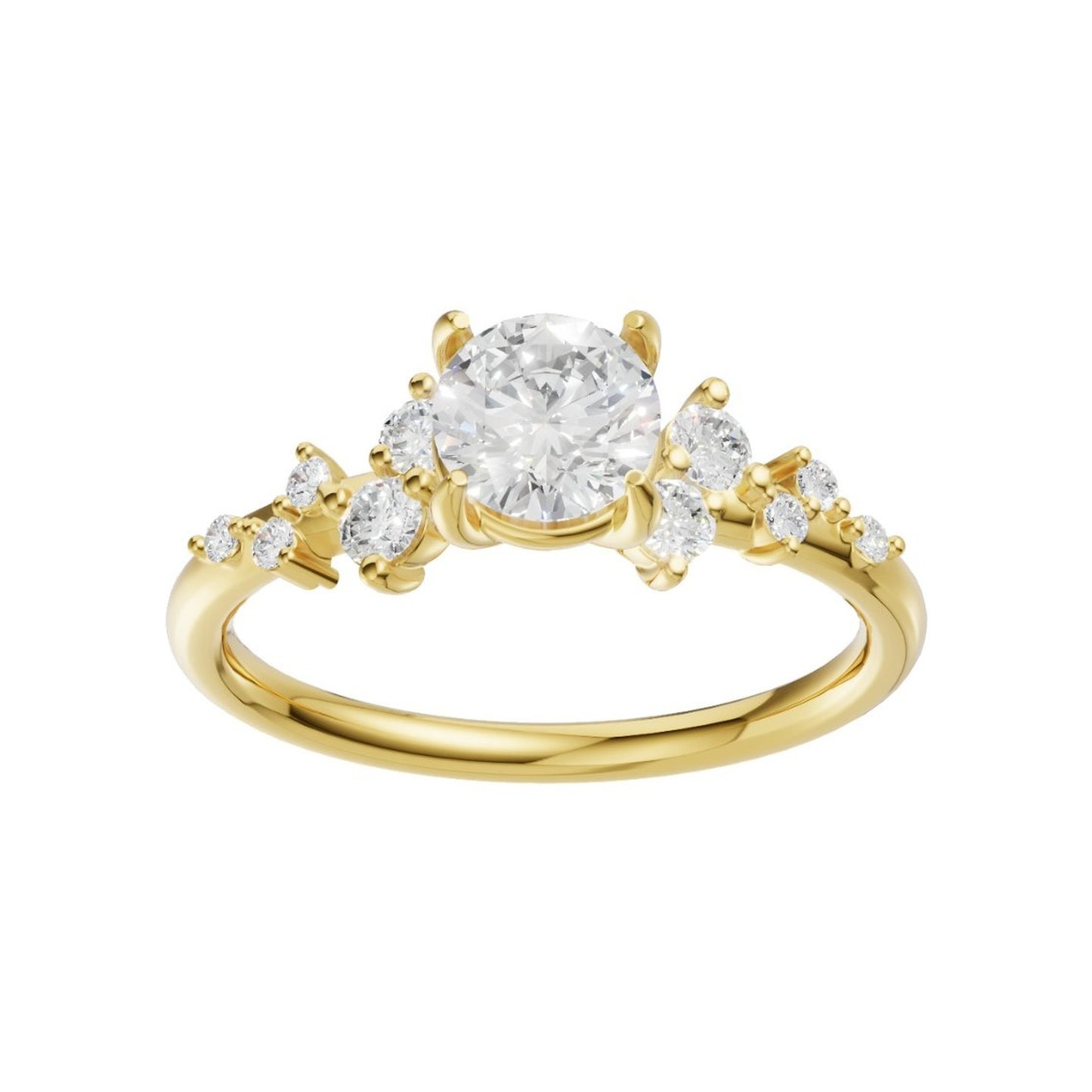 18K Yellow Gold