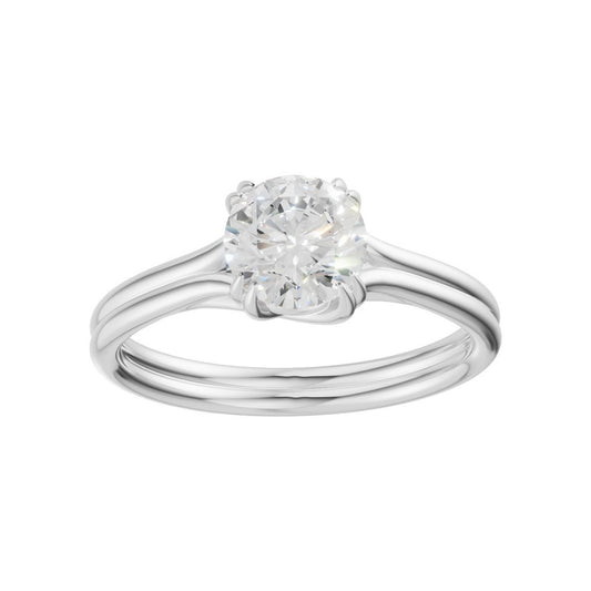 18K White Gold