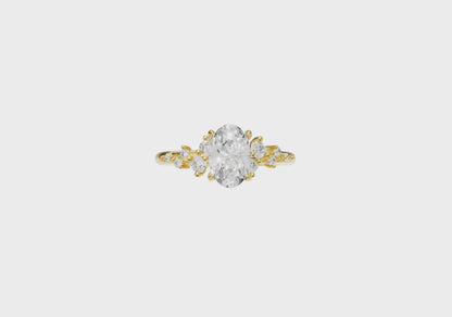 The Fiore Oval Lab Diamond Ring