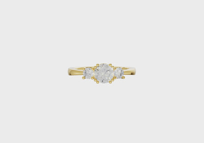 The Forte Round Lab Diamond Ring