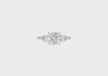The Miro Round Lab Diamond Ring