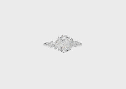 The Fiore Oval Lab Diamond Ring