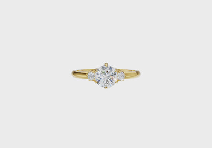 The Cairn Round Lab Diamond Ring