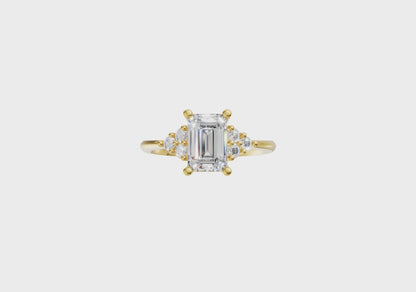The Terzo Round Lab Diamond Ring