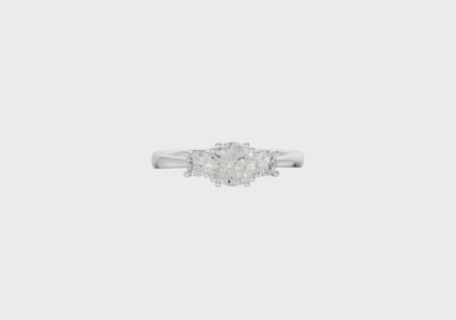 The Forte Round Lab Diamond Ring