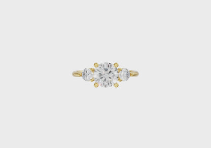 The Miro Round Lab Diamond Ring