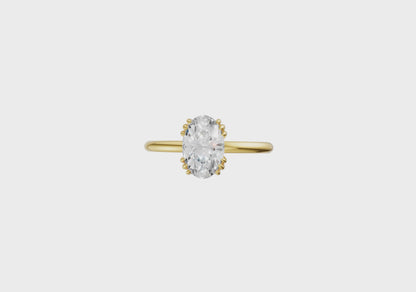 The Kelch Oval Lab Diamond Ring