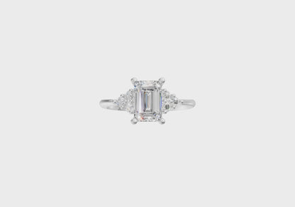 The Terzo Round Lab Diamond Ring